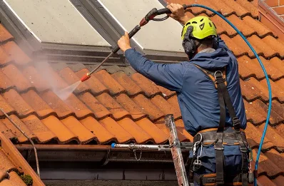 Démoussage et hydrofuge de toiture à Glières-Val-de-Borne